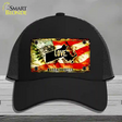 Massachusetts Love Novelty License Plate Hat Mesh / Black