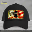 Mississippi Love Novelty License Plate Hat Mesh / Black