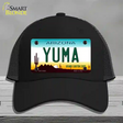 Yuma Arizona Novelty License Plate Hat Mesh / Black