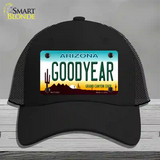 Goodyear Arizona Novelty License Plate Hat Mesh / Black