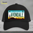 Avondale Arizona Novelty License Plate Hat Mesh / Black