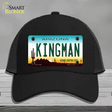 Kingman Arizona Novelty License Plate Hat Mesh / Black