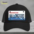 Washington Wallingford Novelty License Plate Hat Mesh / Black