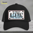 Alcatraz Novelty License Plate Hat Mesh / Black