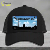 Washington DC Silhouette Novelty License Plate Hat Mesh / Black