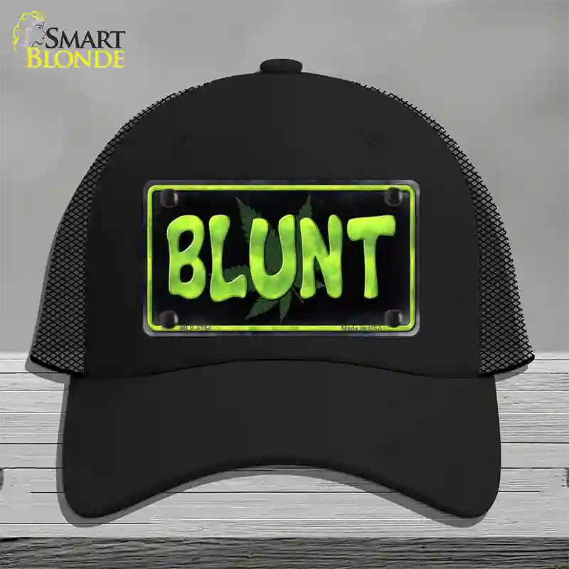 Blunt Novelty License Plate Hat Mesh / Black