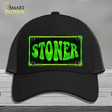 Stoner Novelty License Plate Hat Mesh / Black