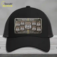 Route 66 Black Top Novelty License Plate Hat Mesh / Black