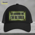 Go Around Me Novelty License Plate Hat Mesh / Black