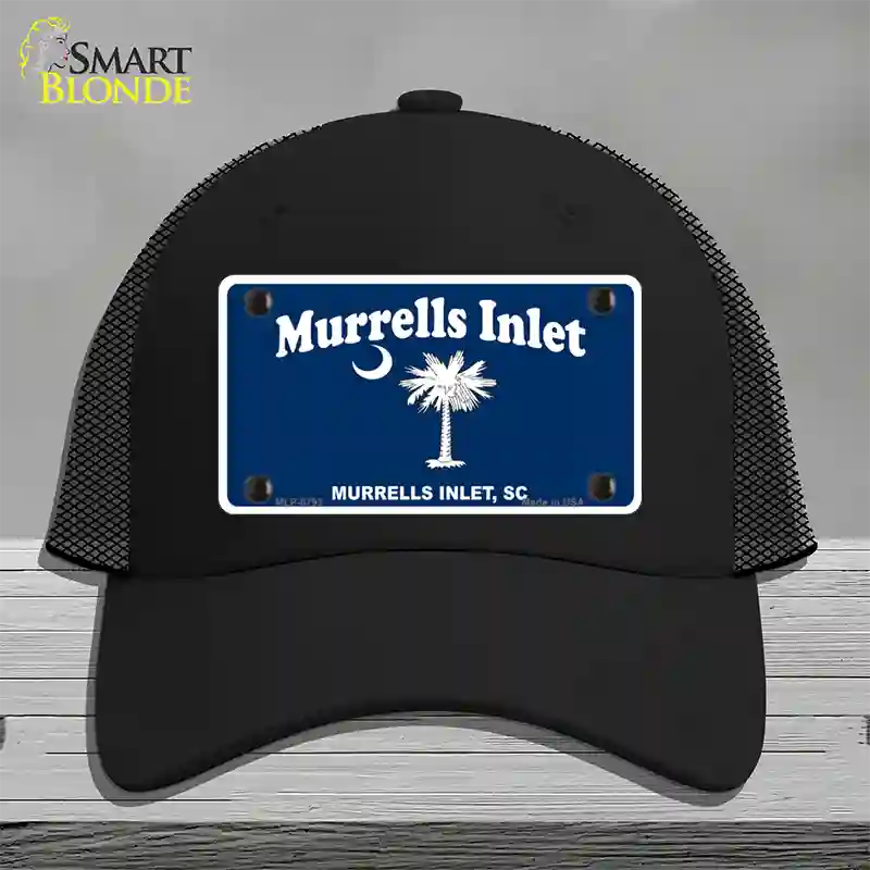 Murrells Inlet Novelty License Plate Hat Mesh / Black