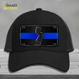 New Jersey Thin Blue Line Novelty License Plate Hat Mesh / Black