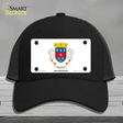 Saint Barthelemy Novelty License Plate Hat Mesh / Black