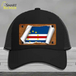 Camp Verde Flag Scroll Novelty License Plate Hat Mesh / Black