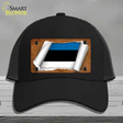 Estonia Flag Scroll Novelty License Plate Hat Mesh / Black