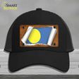 Palau Flag Scroll Novelty License Plate Hat Mesh / Black