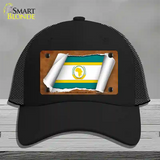 Organization African Unity Flag Scroll Novelty License Plate Hat Mesh / Black