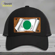 Somaliland Flag Scroll Novelty License Plate Hat Mesh / Black