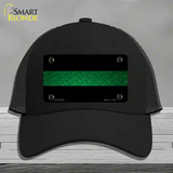 Federal Agents Diamond Novelty License Plate Hat Mesh / Black