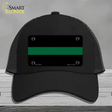 Thin Green Line Novelty License Plate Hat Mesh / Black