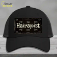 Hairapist Novelty License Plate Hat Mesh / Black