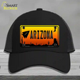 Arrowhead Arizona Scenic Novelty License Plate Hat Mesh / Black