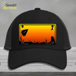 Arrowhead Blank Scenic Novelty License Plate Hat Mesh / Black