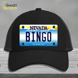 Bingo Nevada Novelty License Plate Hat Mesh / Black