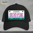 Drive Pink Missouri Novelty License Plate Hat Mesh / Black