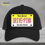 Drive Pink New Jersey Novelty License Plate Hat Mesh / Black