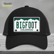 Bigfoot Colorado Novelty License Plate Hat Mesh / Black