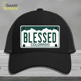 Blessed Colorado Novelty License Plate Hat Mesh / Black