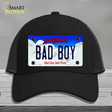 Bad Boy South Dakota Novelty License Plate Hat Mesh / Black