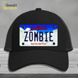 Zombie South Dakota Novelty License Plate Hat Mesh / Black