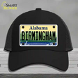 Birmingham Alabama Novelty License Plate Hat Mesh / Black