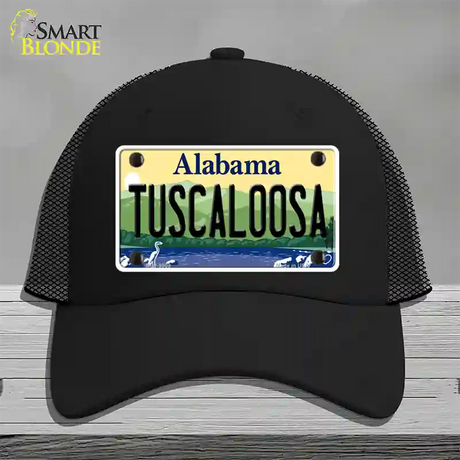 Tuscaloosa Alabama Novelty License Plate Hat Mesh / Black