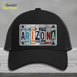 Arizona License Plate Art Novelty License Plate Hat Mesh / Black