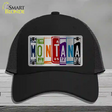 Montana License Plate Art Novelty License Plate Hat Mesh / Black