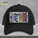 North Dakota License Plate Art Novelty License Plate Hat Mesh / Black