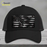 Alaska Carbon Fiber Novelty License Plate Hat Mesh / Black