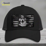 Maine Carbon Fiber Novelty License Plate Hat Mesh / Black