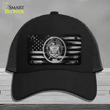 Utah Carbon Fiber Novelty License Plate Hat Mesh / Black