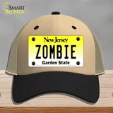 Zombie New Jersey Novelty License Plate Hat Mesh / Khaki|Black