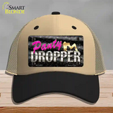 Panty Dropper Novelty License Plate Hat Mesh / Khaki|Black