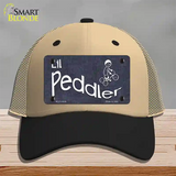 Lil Peddler Novelty License Plate Hat Mesh / Khaki|Black