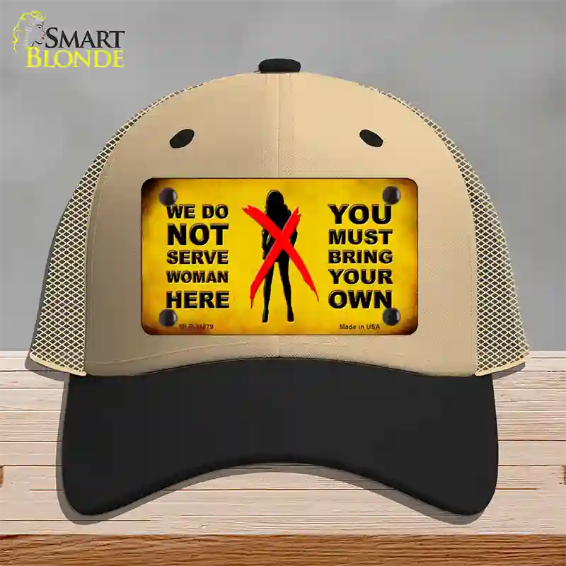 Bring Your Own Novelty License Plate Hat Mesh / Khaki|Black