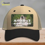 Monday Mornings Novelty License Plate Hat Mesh / Khaki|Black