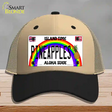 Pineapples Hawaii Novelty License Plate Hat Mesh / Khaki|Black