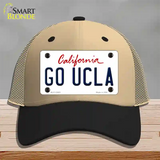 Go UCLA Novelty License Plate Hat Mesh / Khaki|Black