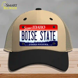 Boise State Novelty License Plate Hat Mesh / Khaki|Black