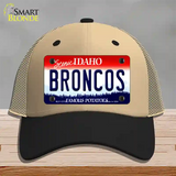 Broncos Novelty License Plate Hat Mesh / Khaki|Black